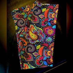 ☀️Brand New. Multicolor Cotton Leggings. Macys. 🌈